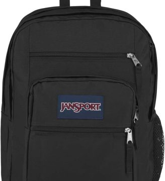 JanSport Laptop Backpack - Computer Bag with 2 Compartments, Ergonomic Shoulder Straps, 15” Laptop Sleeve, Haul Handle - Black
